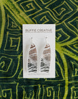 Bidi Silver Earrings – Pathways by Buffie Punch