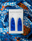 Bidi Blue Earrings – Pathways by Buffie Punch